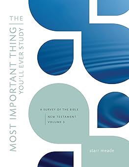 The Most Important Thing You'll Ever Study - New Testament Vol 3