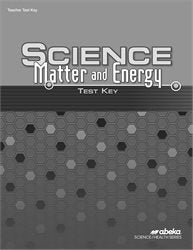 Science Matter and Energy - Test Key