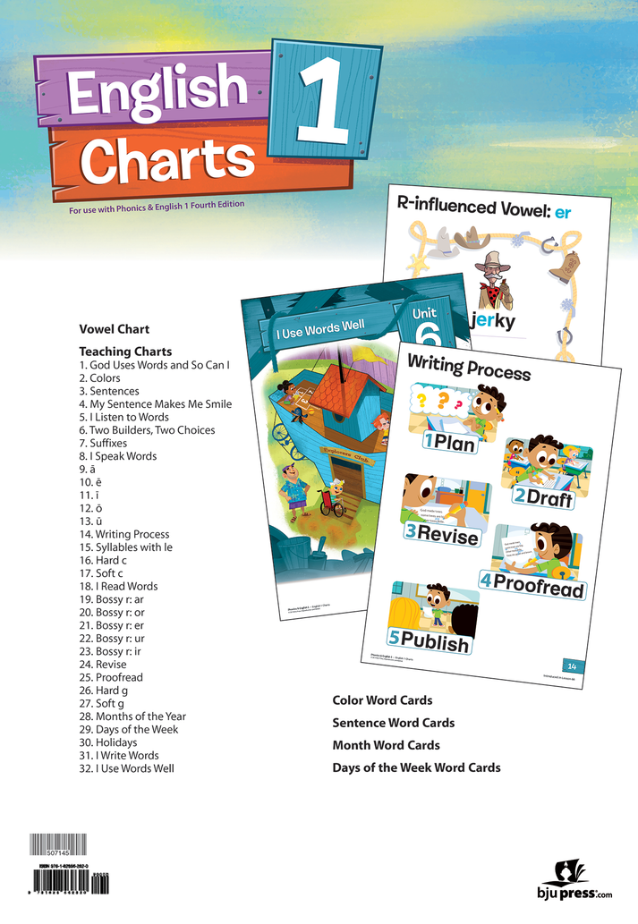 English Charts 1 – Grace School Associations