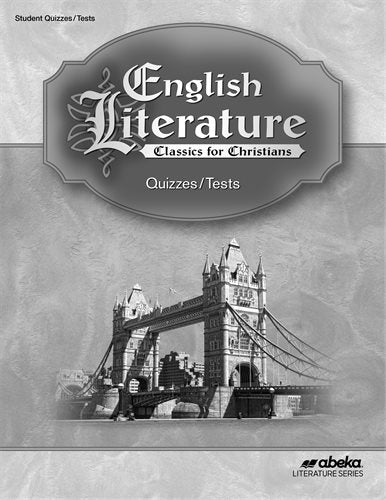 English LIterature (4th ed) - Quiz/Test