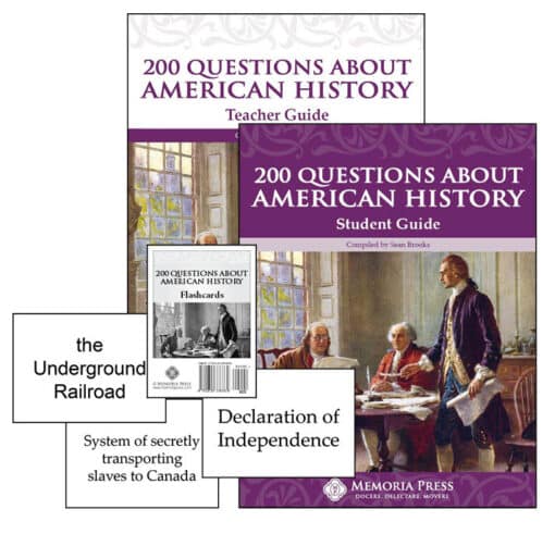 History Question Guide 200 Questions about American History - Set of 2 – Grace School Associations