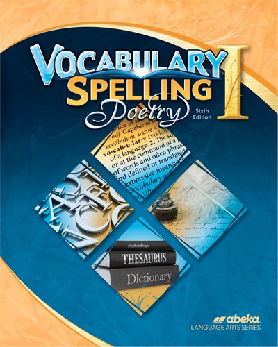 Vocabulary Spelling and Poetry I (6th ed)