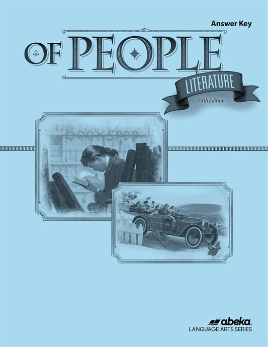 Of People - Answer key