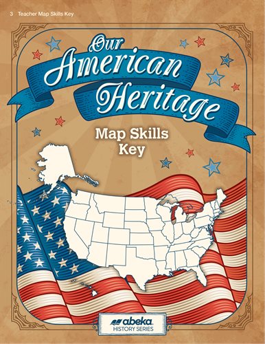 American Heritage (6th ed) - Map Skills Key