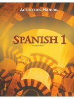 Spanish 1 (2nd ed) Activities Manual