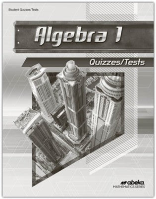 Algebra 1 - Tests/Quizzes