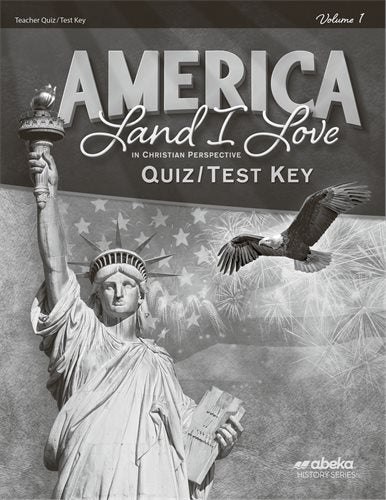 America Land I Love (4th ed) - Quiz/Test Key Vol 1