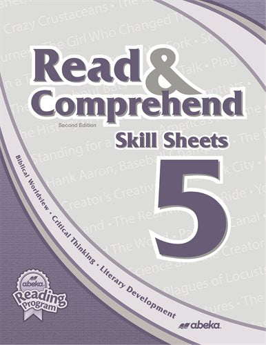 Read & Comprehend 5 Skills Sheets