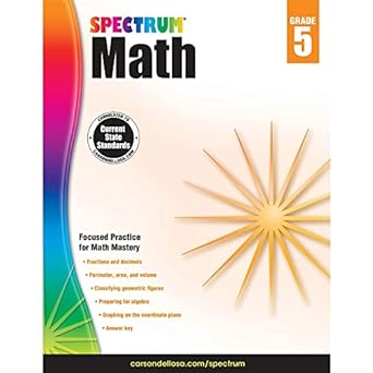 Spectrum Math - Grade 5