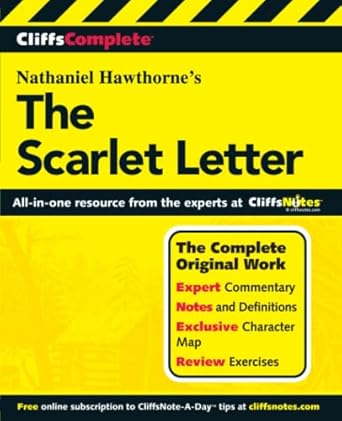 Cliffs Complete - Hawthorne's The Scarlet Letter