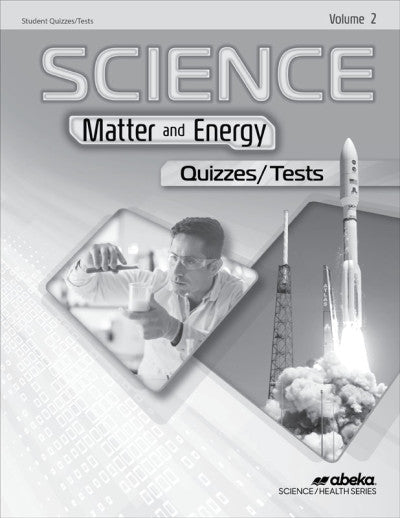 Science Matter and Energy - Quiz/Test  Vol 2