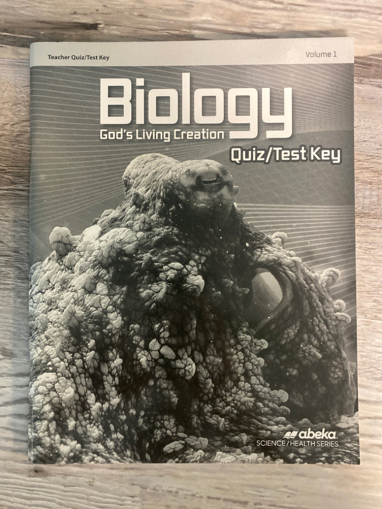 Biology (5th ed) Vol 1 Quiz/Test Key