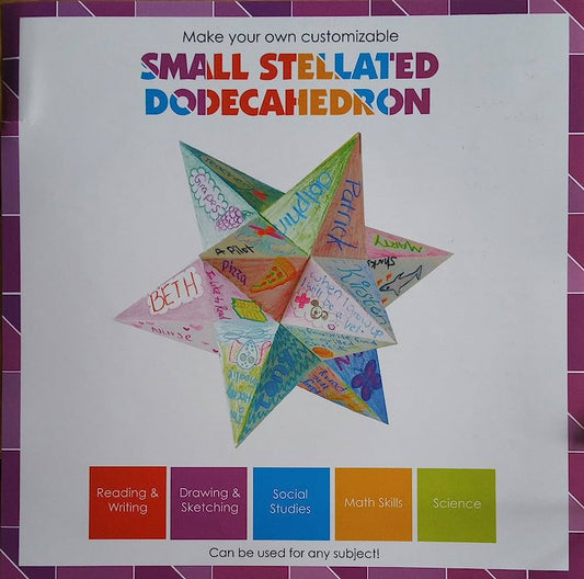 3D Geometric Shapes - Small Stellated Dodecahedron
