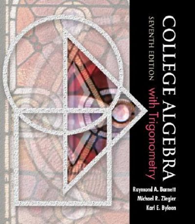 College Algebra with Trigonometry - Set of 2