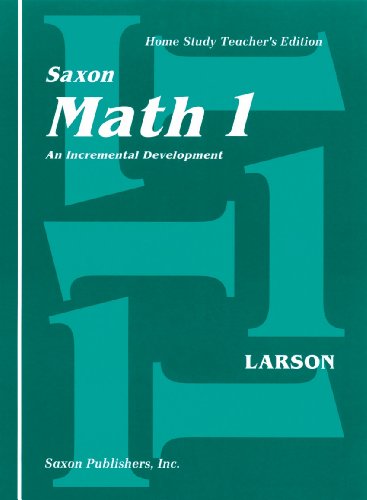 Math 1 - Teacher Edition