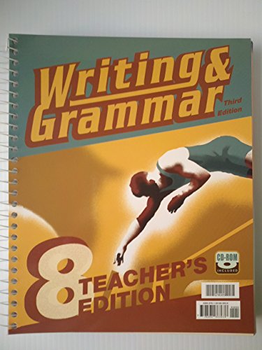 Writing and Grammar 8 - Teacher Edition