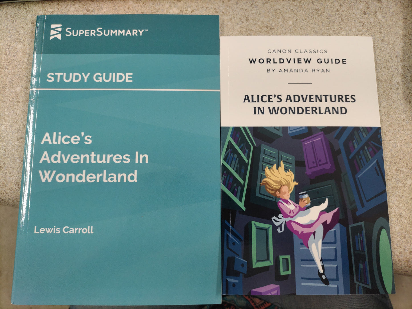 Alice's Adventures in Wonderland - Study guide - set of 2