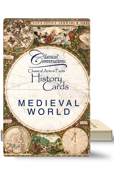 Classical Acts & Facts - History Cards -  Medieval World