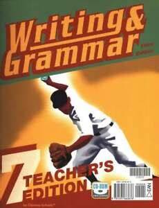Writing and Grammar 7 - Student book