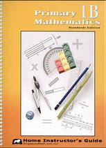 Primary Mathematics 1 Home Instructors Guide - set of 2