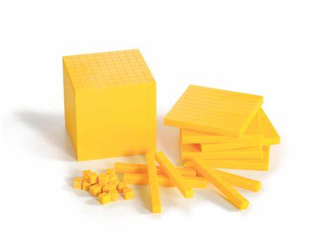 Plastic Base Ten Yellow Rods