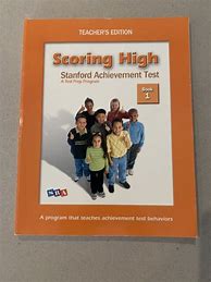 Scoring High Stanford Achievement Test Book 1 - set of 2