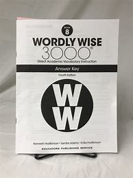 Wordly Wise 3000 book 8 (4th ed.) - Answer Key