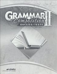 Grammar and Composition II (6th Ed) - Quizzes/Tests