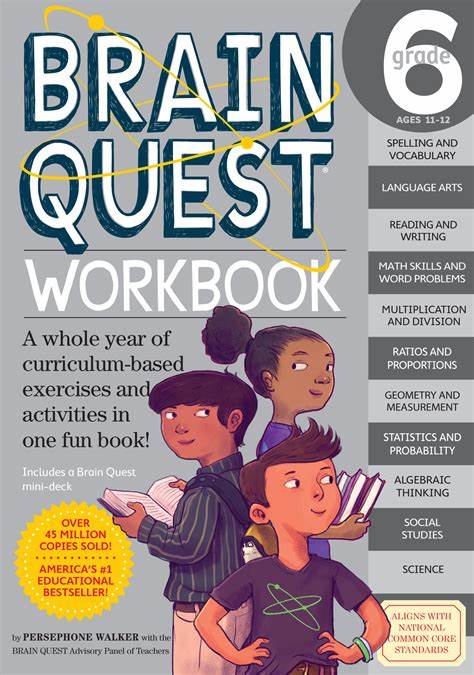 Brain Quest - 6th gd workbook