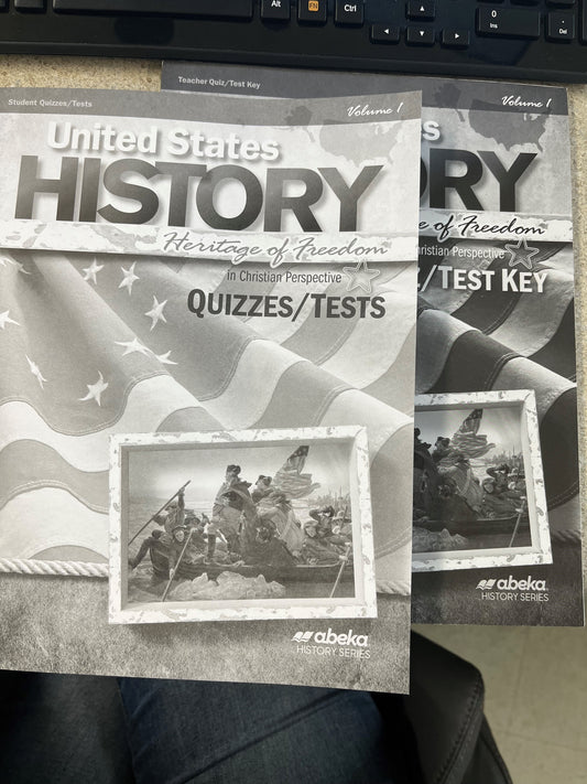 United States History Heritage of Freedom - Quiz/Test Book and Key (4th ed)