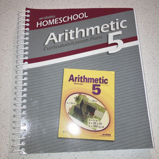 Arithmetic 5 - Curriculum/Lesson Plans