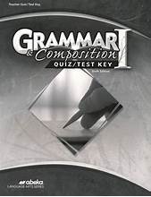Grammar and Composition I (6th Ed.) - Test / Quiz Key