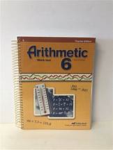 Arithmetic 6 (4th ed.) - Teacher Edition