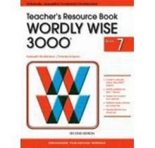 Wordly Wise 3000 Book 7 - Teacher's Resource Book
