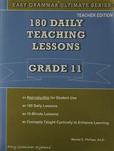 Easy Grammar Ultimate Series 11 - Teacher Edition