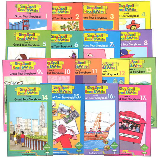 Grand Tour Storybook Level 2 - set of 17