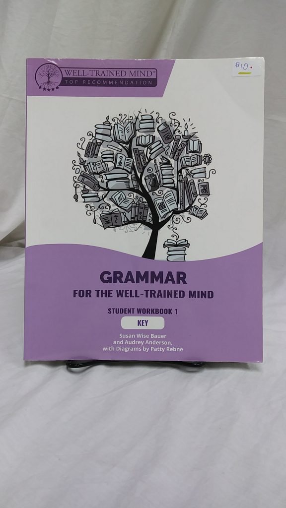 Grammar for the Well-Trained Mind book 1 - set of 3