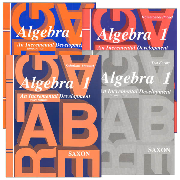 Algebra 1 (3rd ed. ) - Homeschool kit