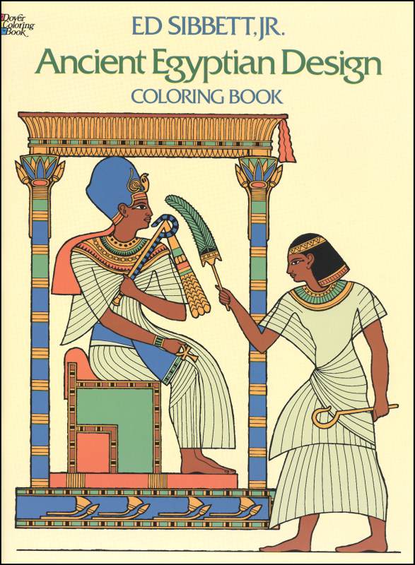 Ancient Egyptian Design- Coloring Book