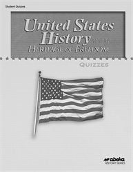 United States History Heritage of Freedom - Quizzes