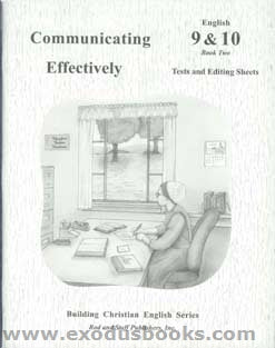 Communicating Effectively 9-10 - tests and editing sheets