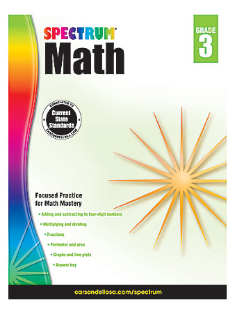 Spectrum Math - Grade 3