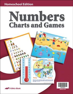 K4-K5 Homeschool Numbers Charts and Games