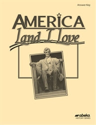 America Land I Love - Answer Key