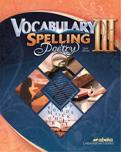 Vocabulary Spelling Poetry III