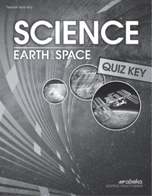 Science Earth and Space - Teacher Quiz Key