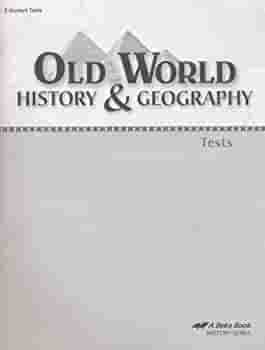 Old World History and Geography (4th ed.) - Tests