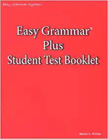 Easy Grammar Plus - Student Test Book