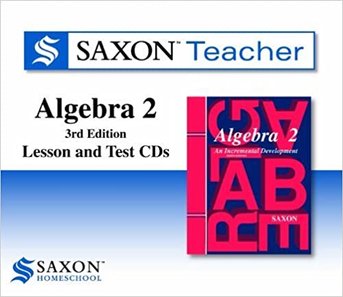 Saxon Teacher Lesson CDs - Algebra 2 (3rd Edition)