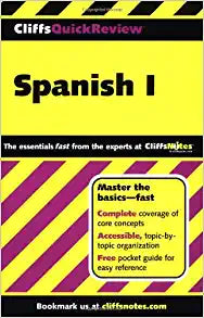 Clifffs Notes Quick Review - Spanish 1